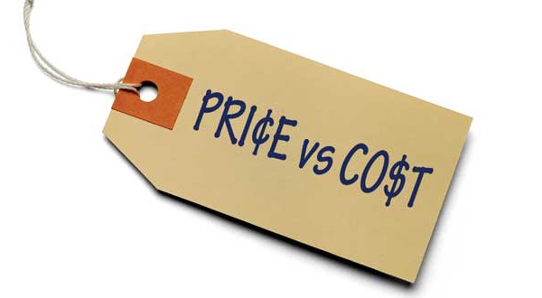 Difference between COST and PRICE