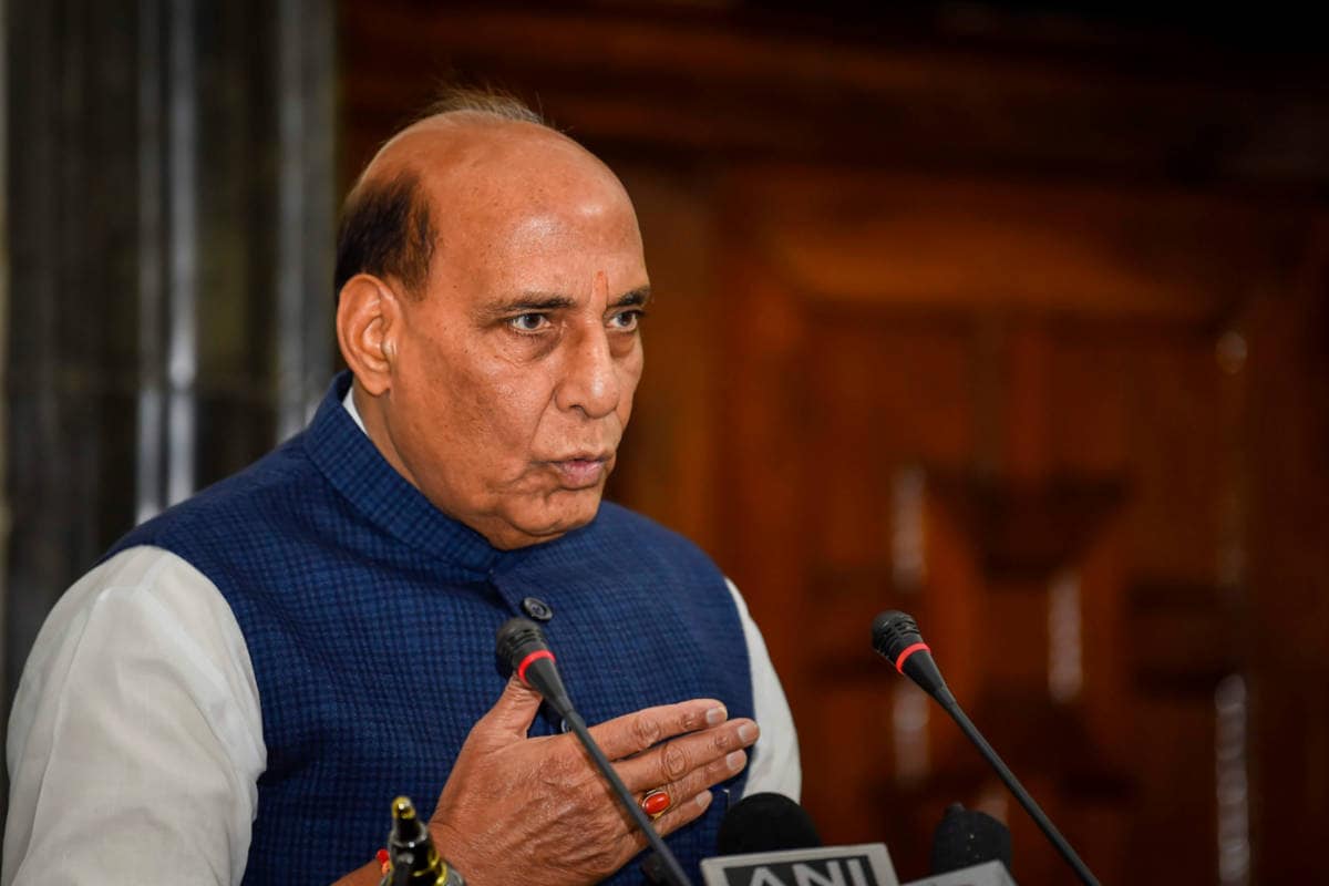 Target is to achieve defence exports worth Rs 25,000 crores by 2024: Rajnath Singh